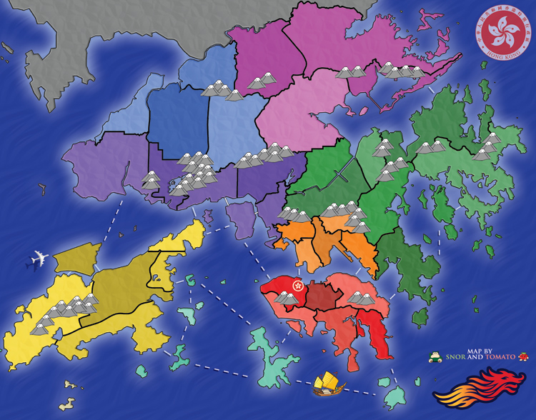 the map